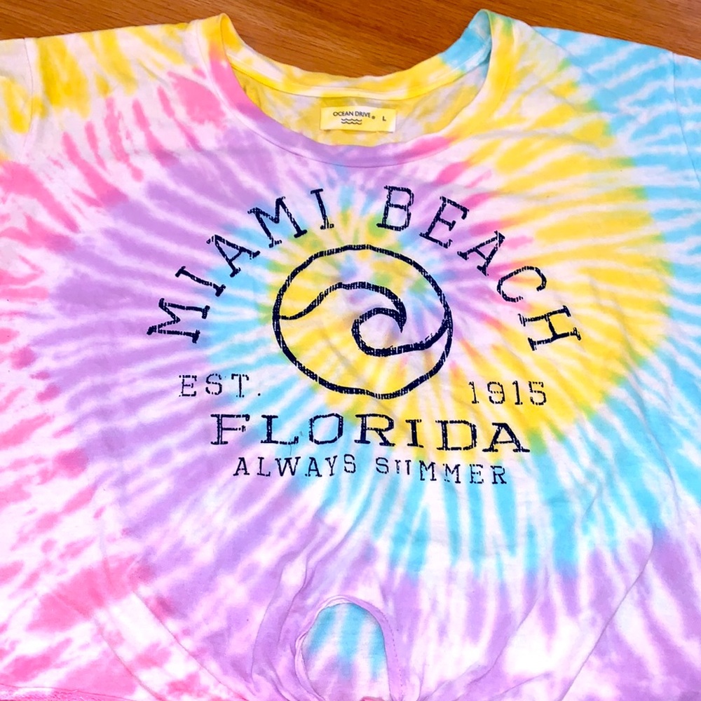 OCEAN DRIVE ~MIAMI BEACH T-Shirt L - Picture 4 of 11